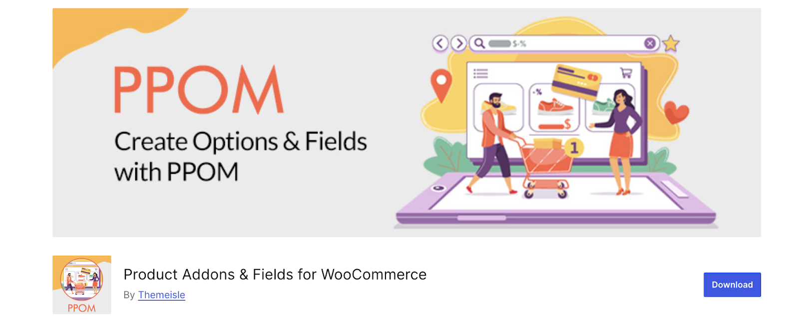 Product Addons & Fields for WooCommerce