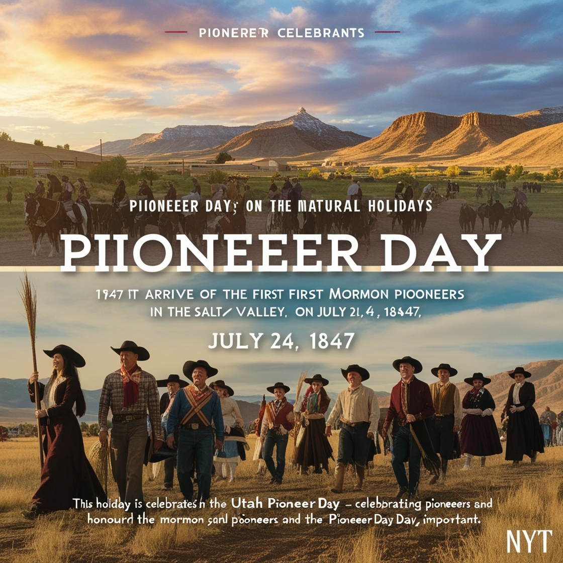 Pioneer Day celebrants nyt
