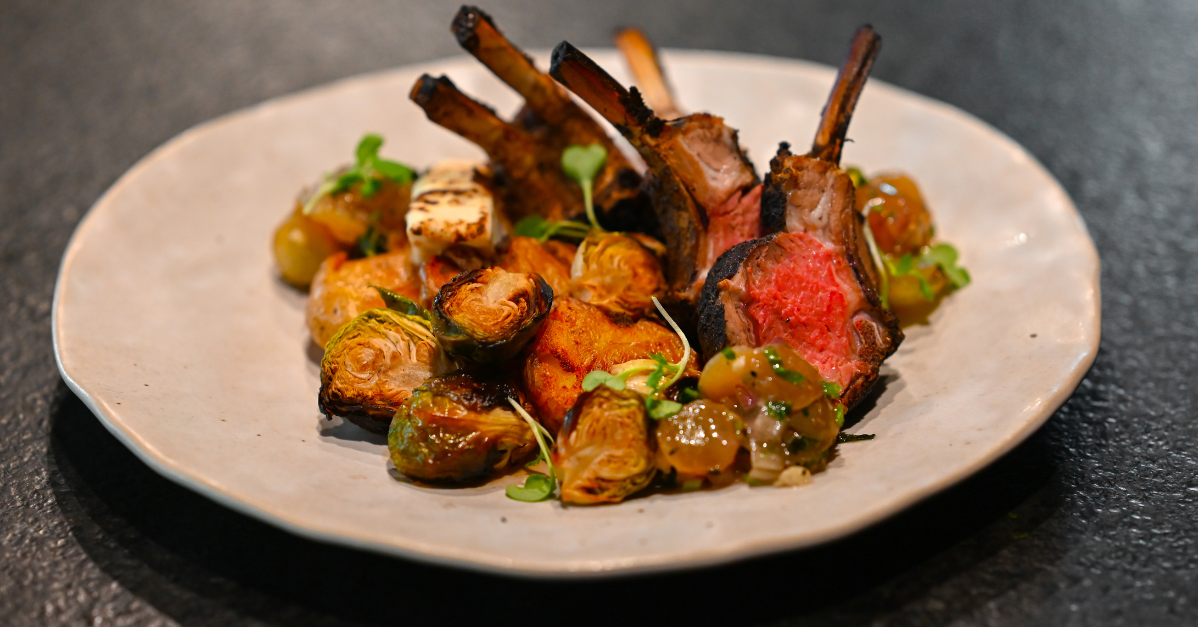 Garam Masala Lamb Rack at Mandrake Restaurant