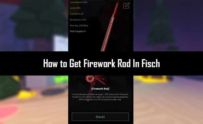 Firework Rod Fisch