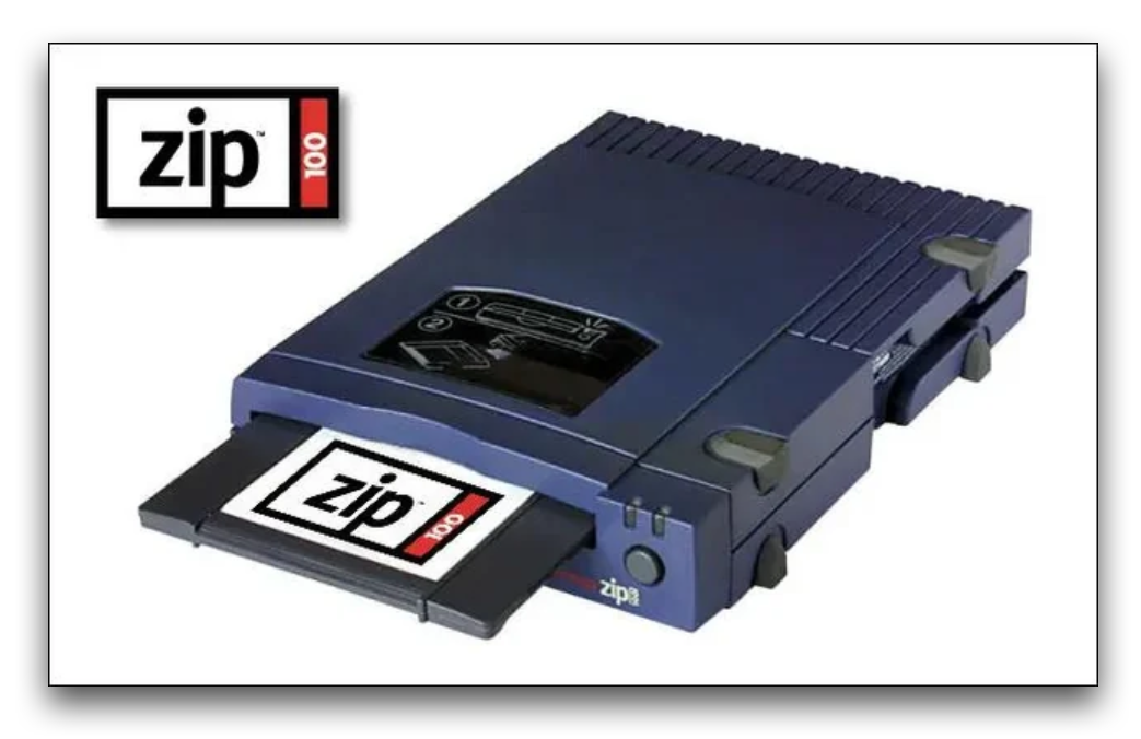 zip drive data storage history