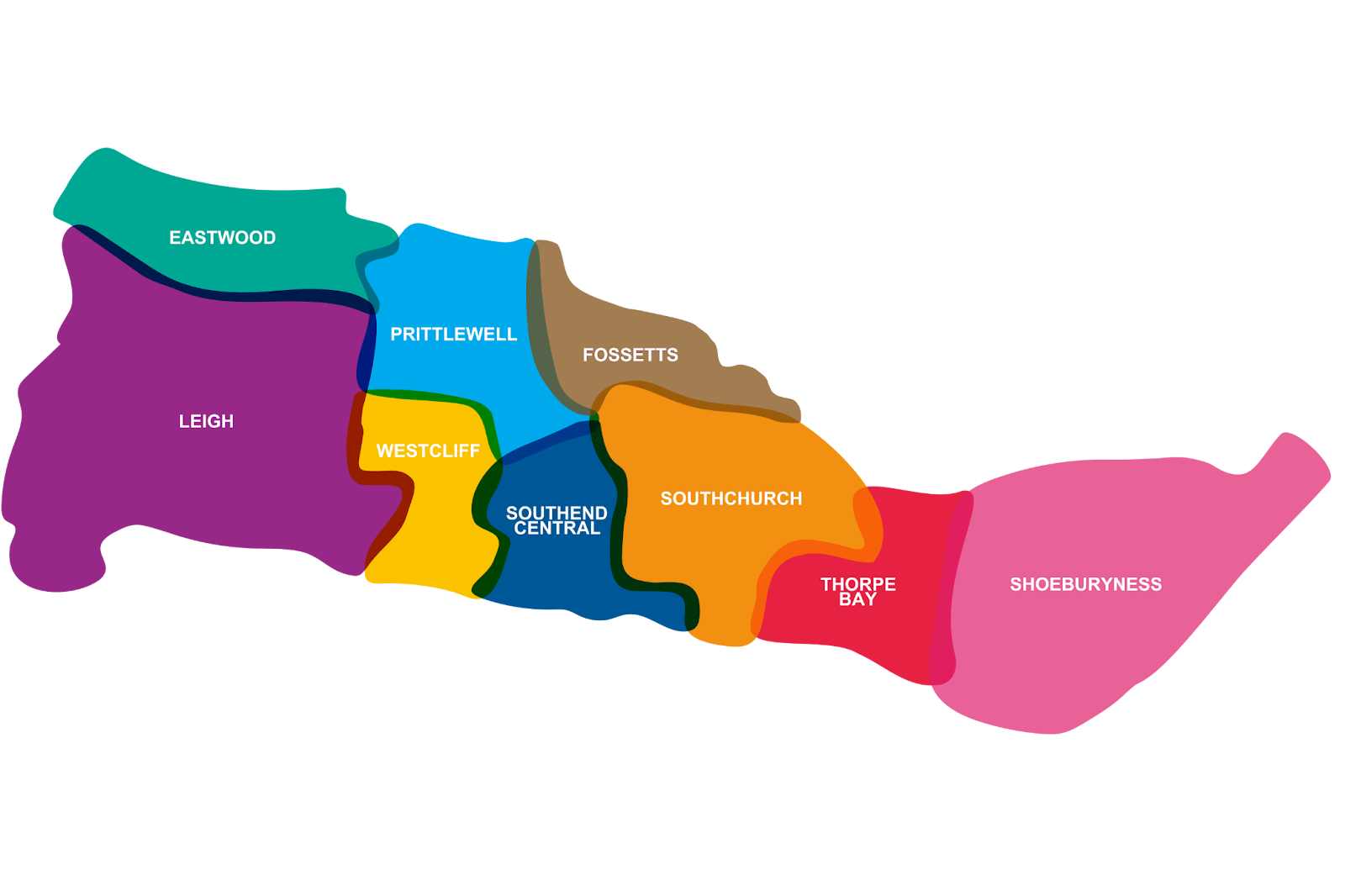 A map of different colors

Description automatically generated