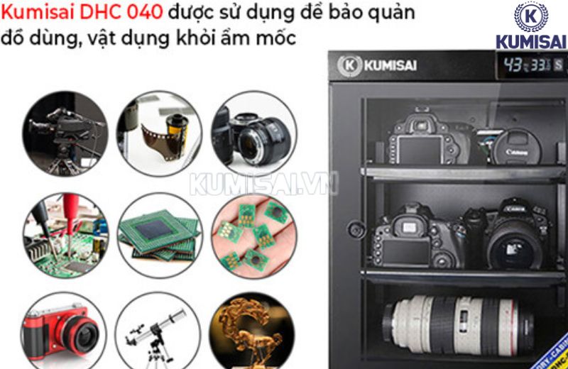 Tủ chống ẩm Kumisai DHC 040