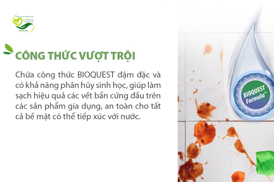 Công dụng của Nước rửa đa năng L.O.C Amway Home