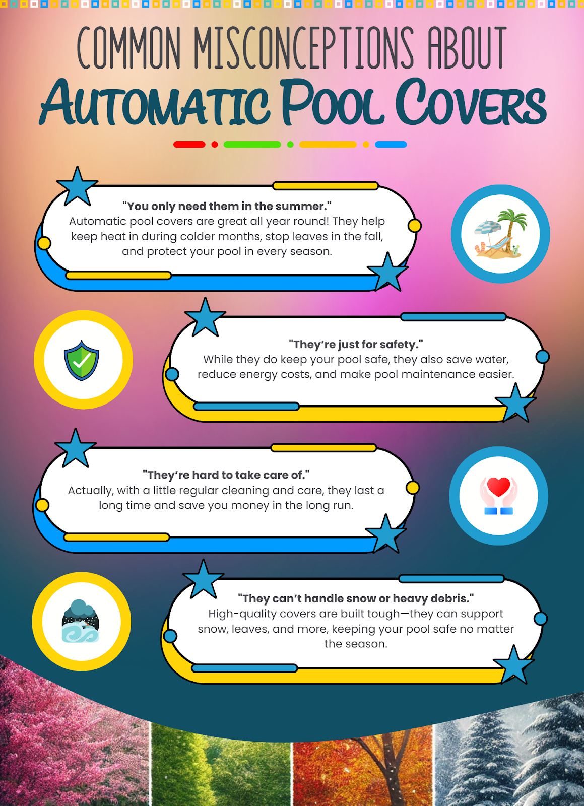 Common Misconceptions About Automatic Pool Covers
