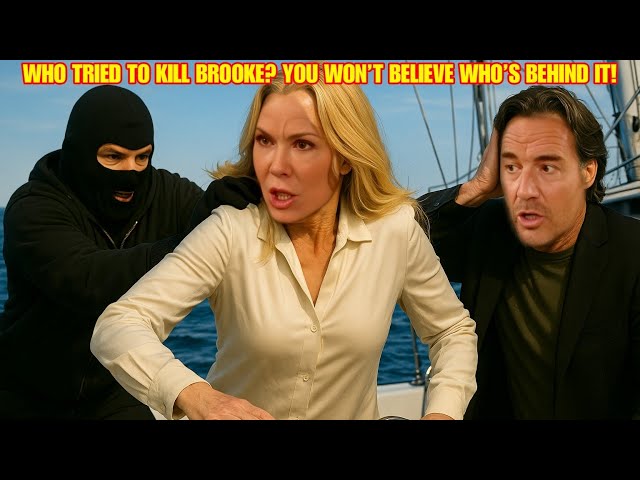 BROOKE PUSHED INTO THE SEA BY A MASKED MAN — HER LIFE HANGS BY A THREAD AS MURDER  PLOT UNFOLDS! - YouTube