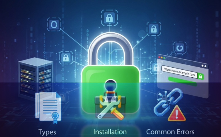 SSL Certificates Explained: Types, Installation, and Common Errors
