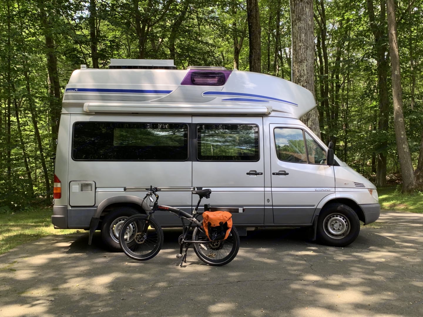 Airstream campervan