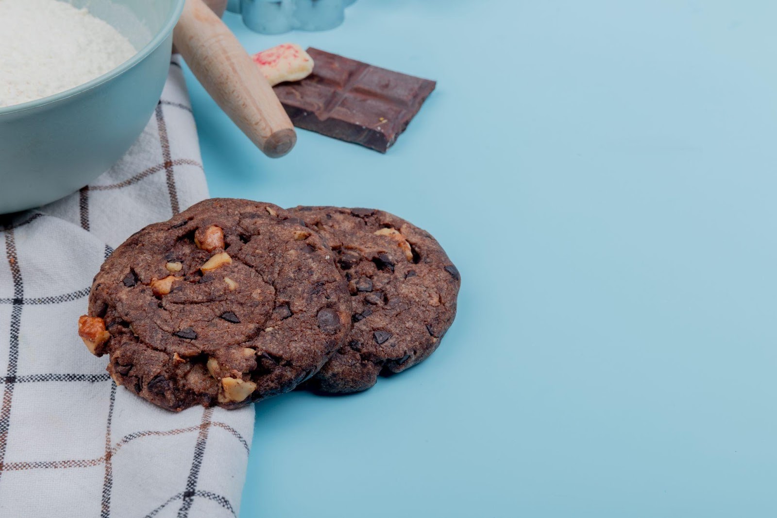 cookies de cacau