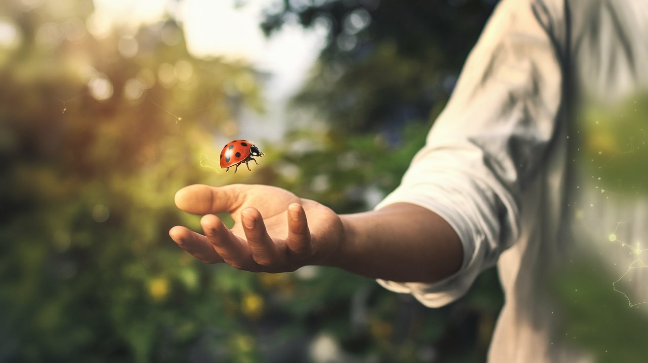 Spiritually, What Does It Mean When a Ladybug Lands on You? 🐞💫