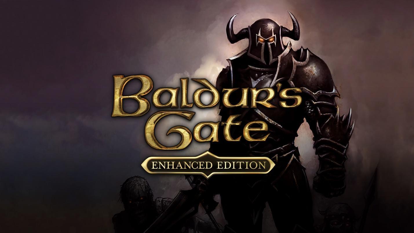 he Official Image of Baldur's Gate: Enhanced Edition featuring its character, one of the best retro games on Steam.