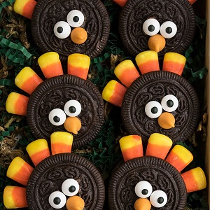 Easy Turkey Oreo Cookies