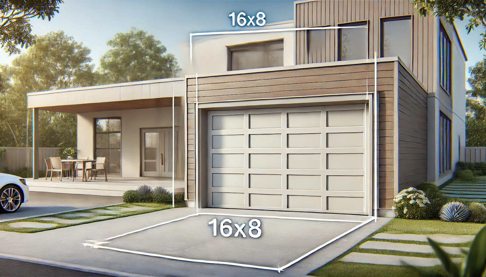 16x8 garage door