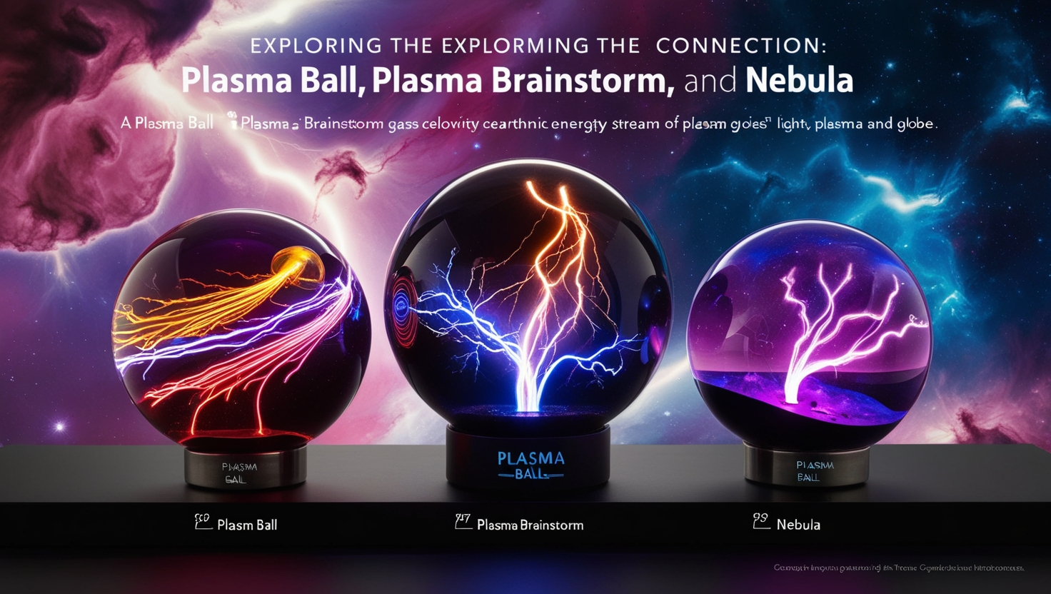 Plasma Ball Plasma Brainstorm Nebula