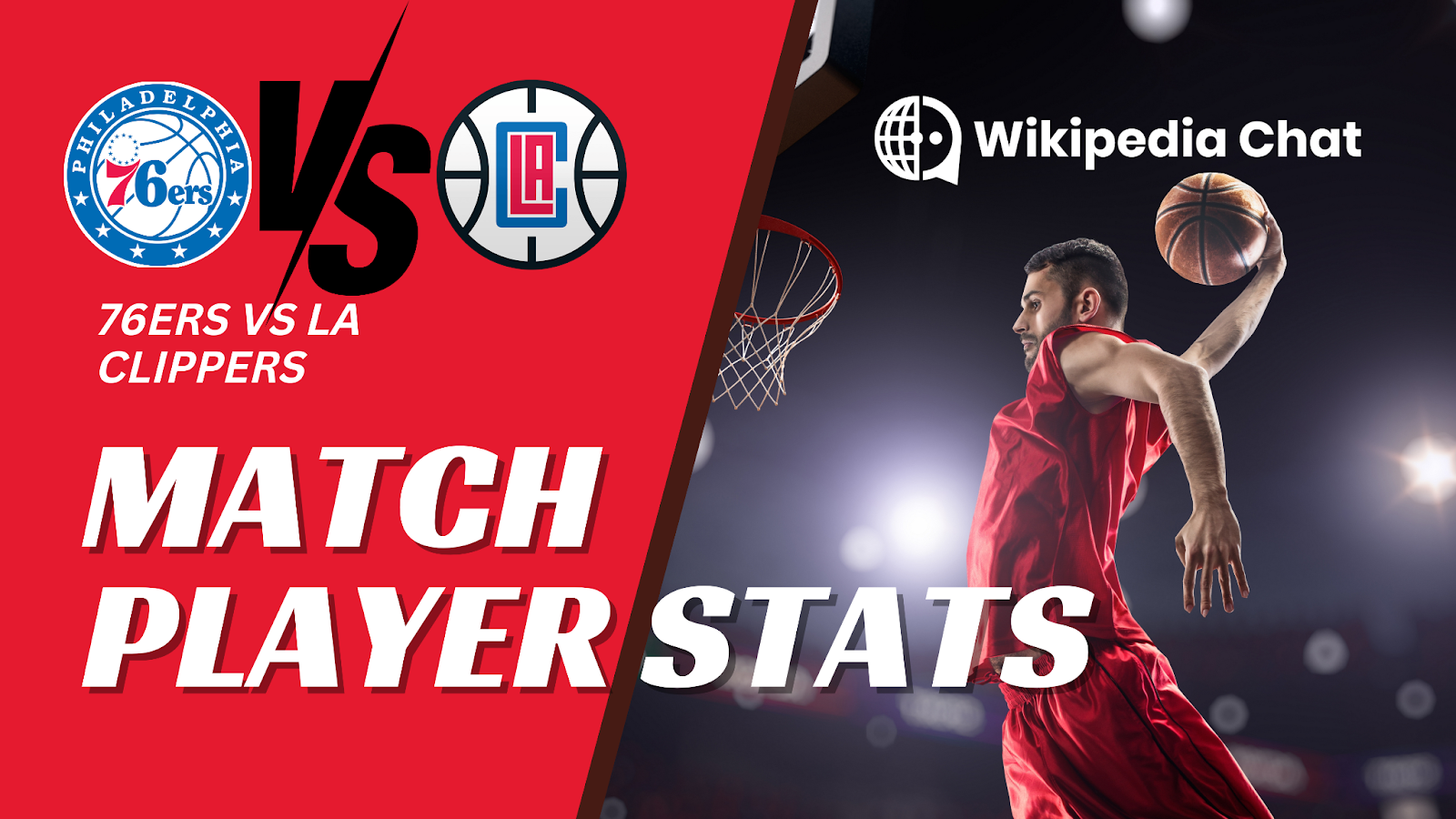 76ers vs la clippers match player stats