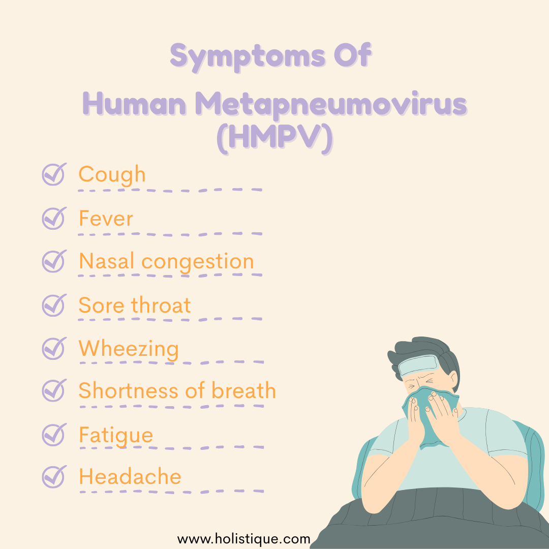 Symptoms of HMPV