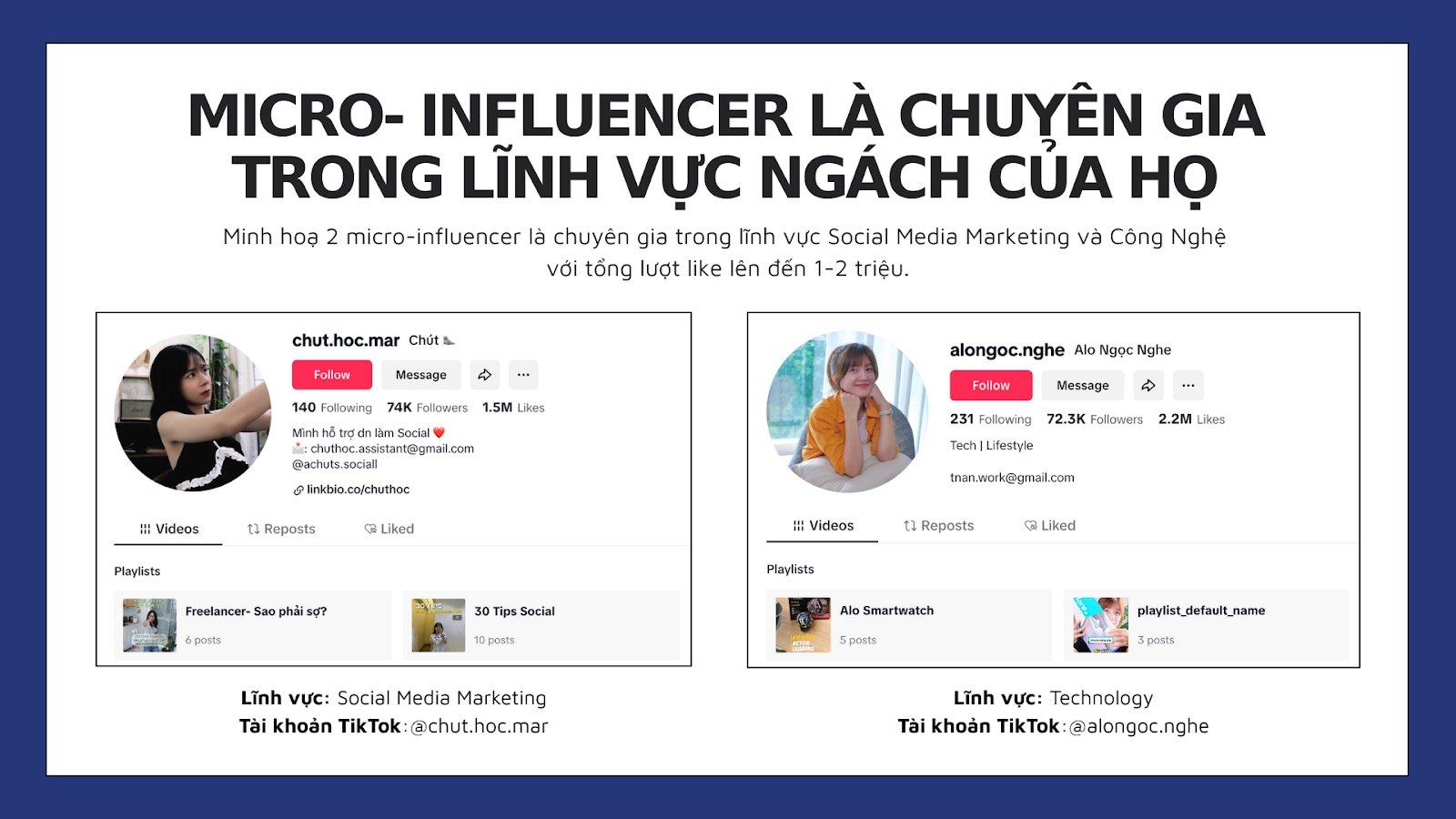 Micro Influencer – Chìa Khóa Chốt Đơn Thị Trường Ngách