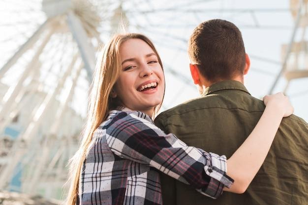 Ferris Wheel Romance: Enjoying Special Moments Together