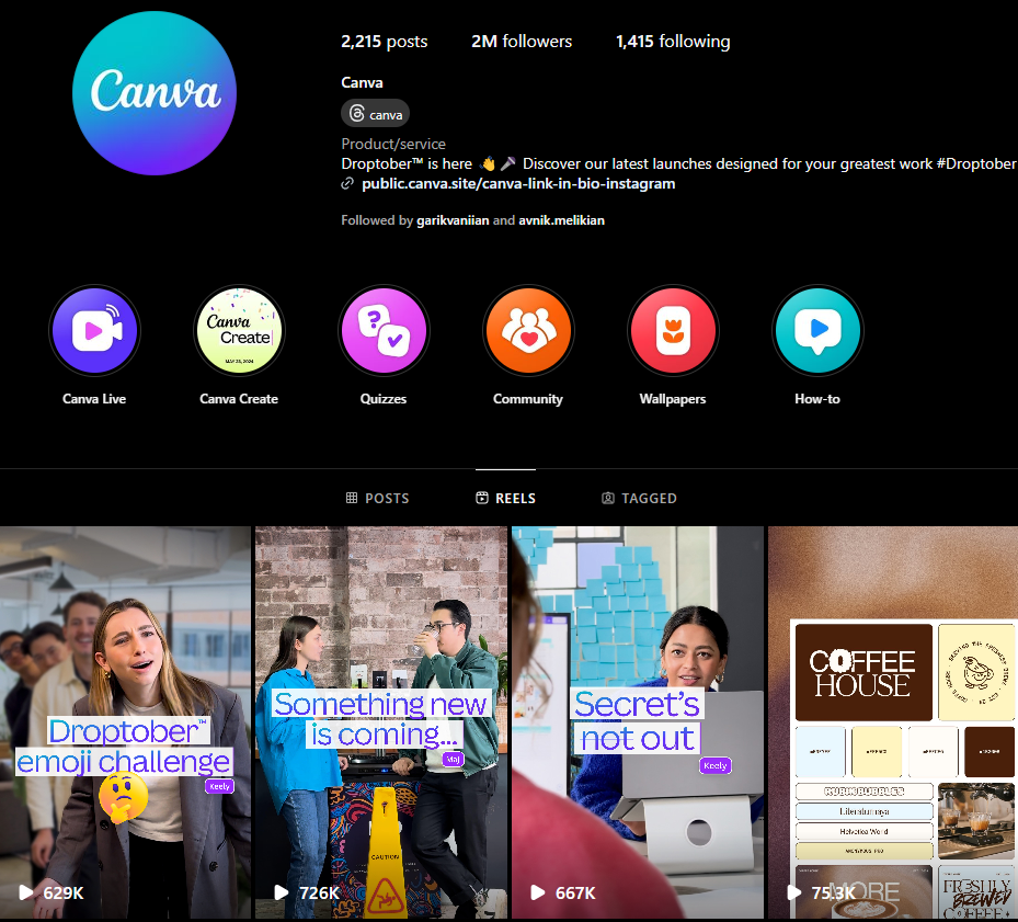 Canva short videos