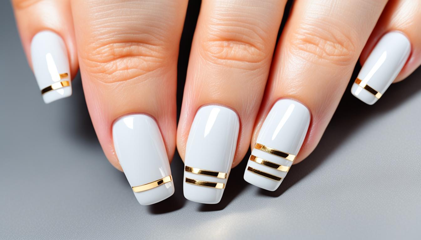 minimalist nail art