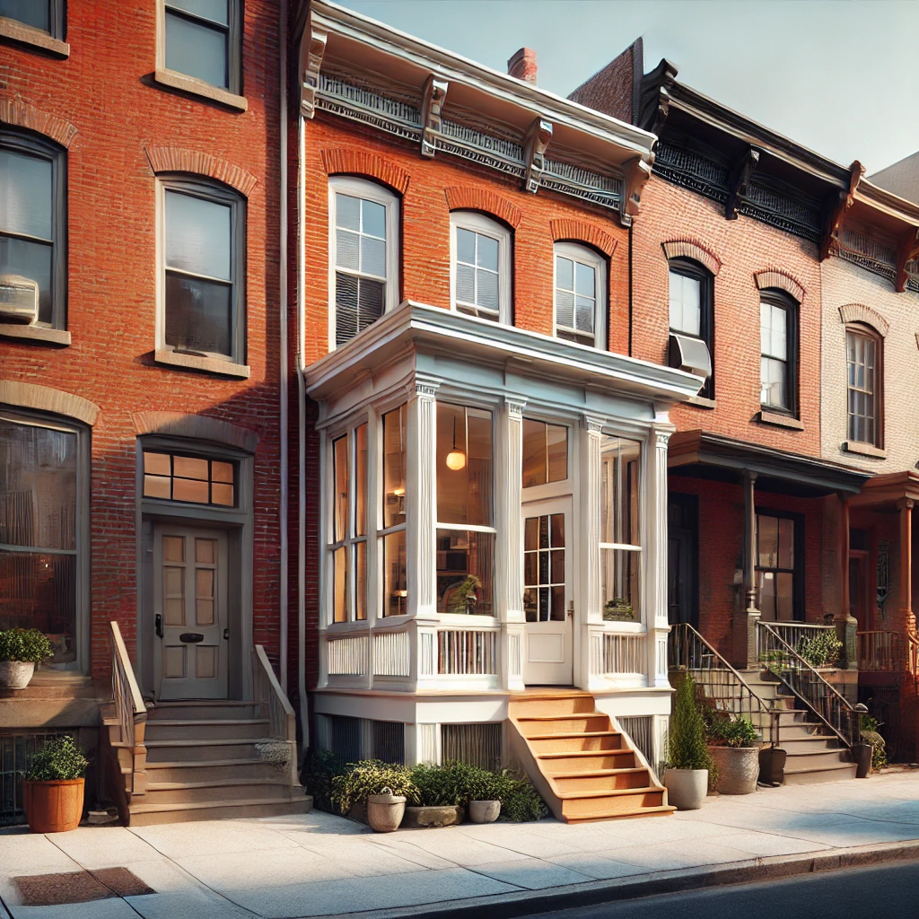 Create a year-round retreat with a four-season room conversion and third-floor addition, perfect for Philadelphia rowhouses.