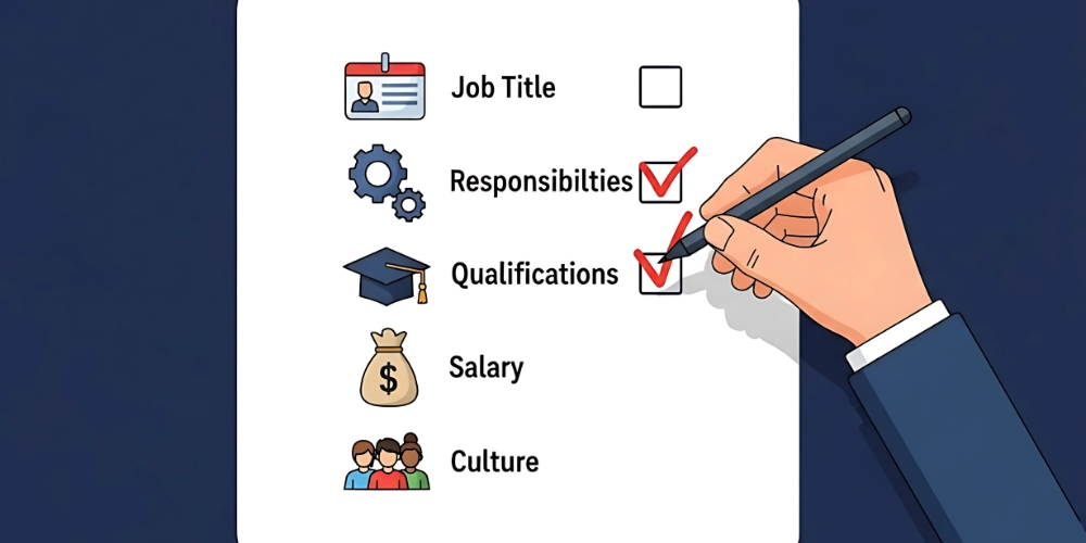 job description checklist