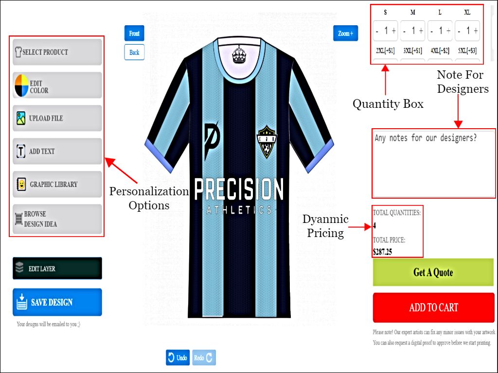 Custom Jerseys Brisbane With Inkybay Product Customizer On Shopify:Print On Demand Vs Dropshipping
