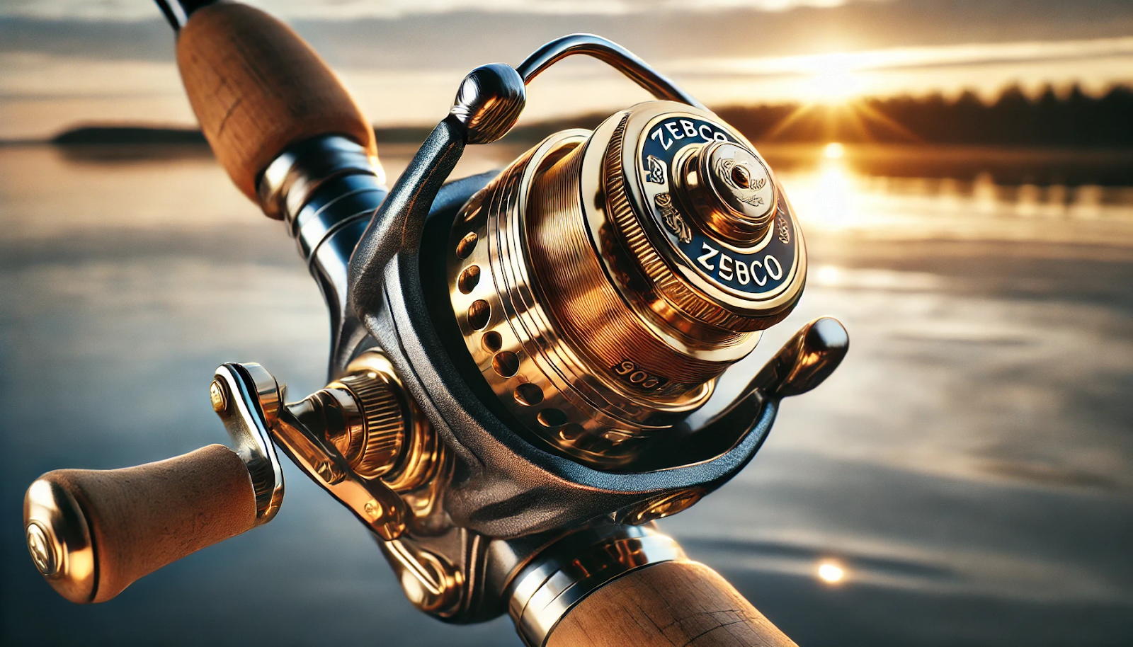 zebco 909 gold crown gold foot reel​