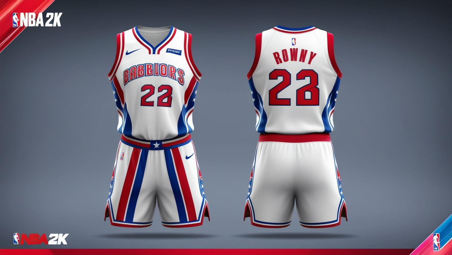 NBA 2K Ribbon Jersey
