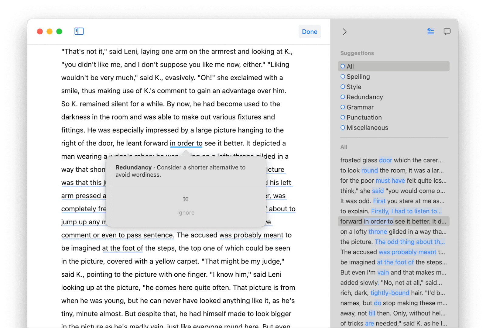 Ulysses: Best for distraction-free writing on Apple devices