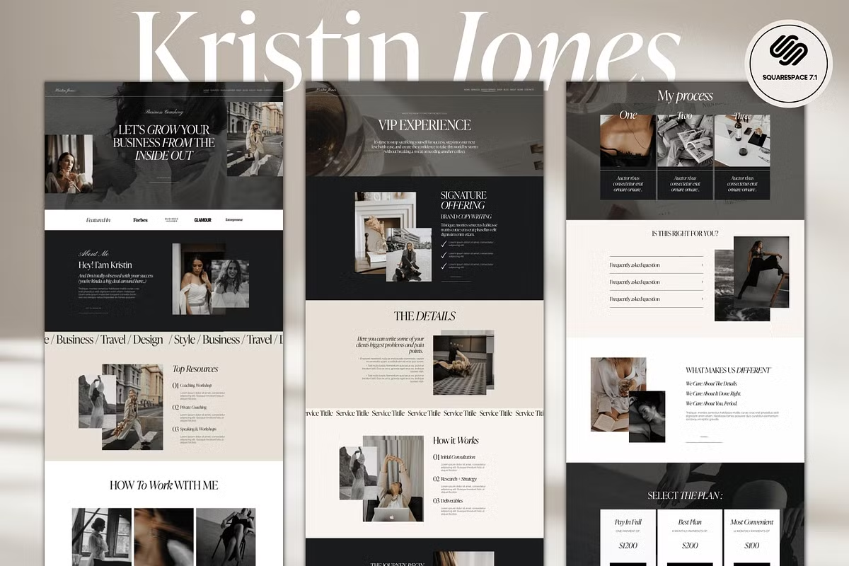 Squarespace templates, squarespace website templates,Squarespace best templates,
 Squarespace Themes, free squarespace templates, Presentybox