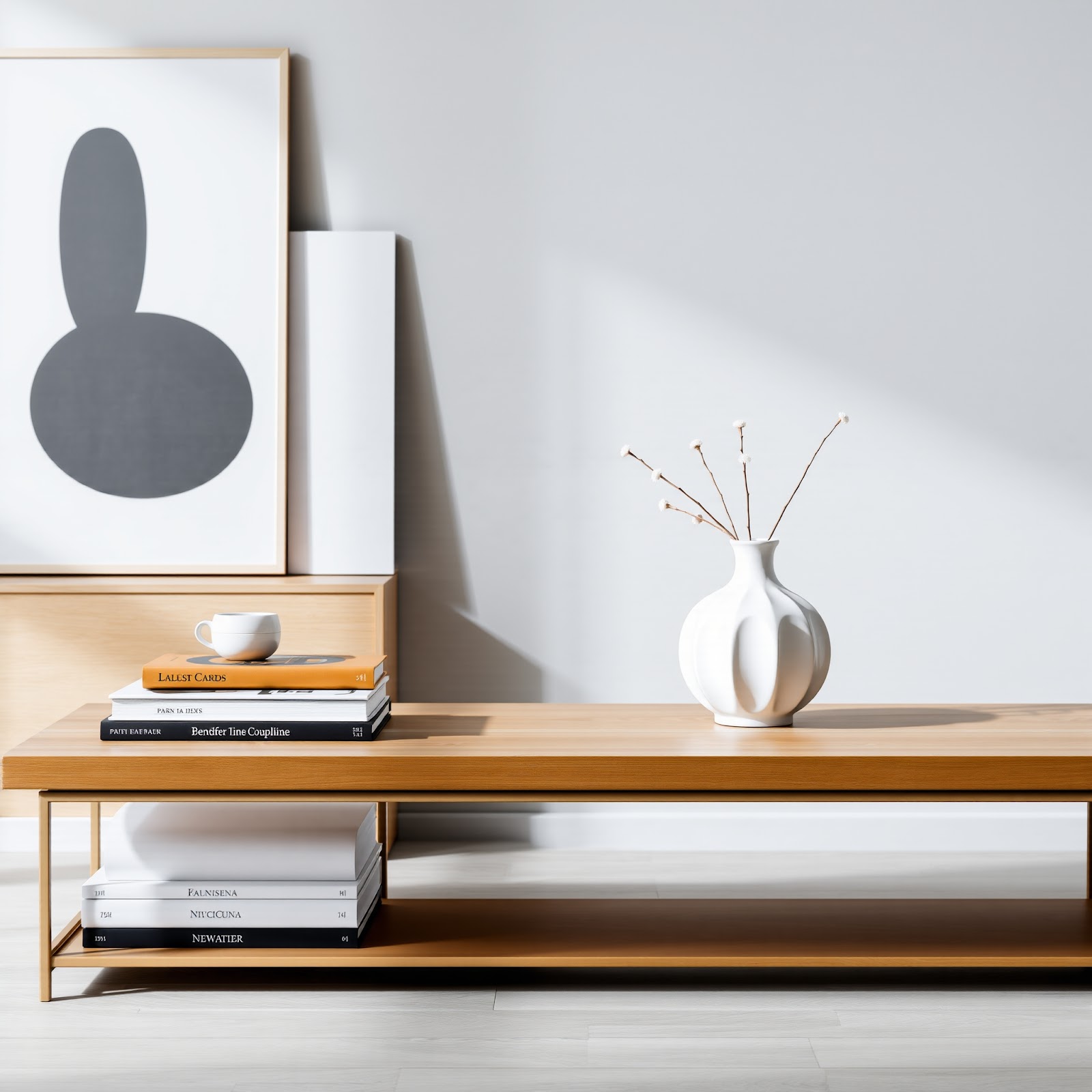 Minimalist Coffee Table Decor