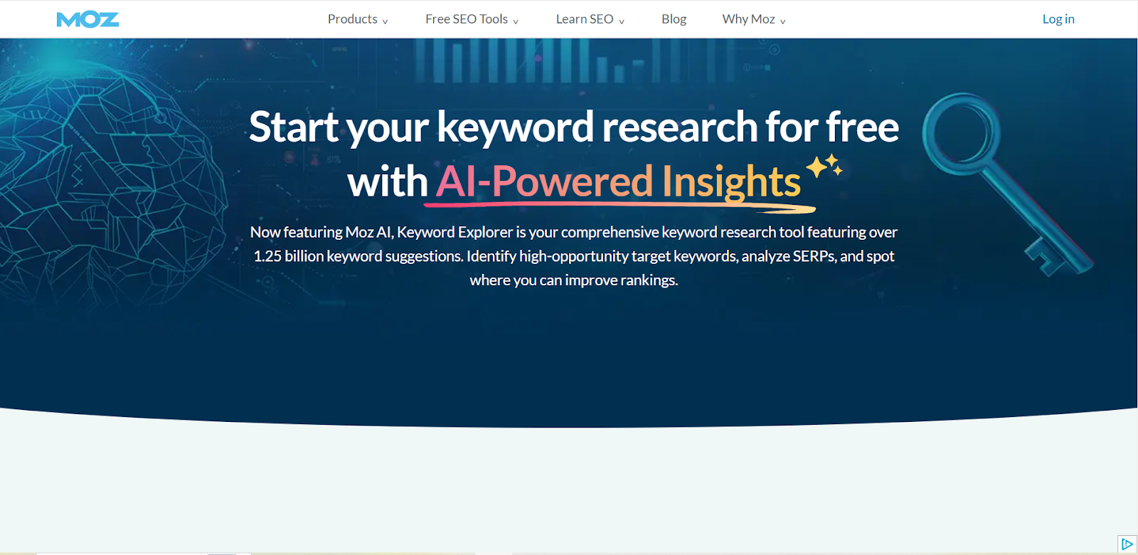 Moz Keyword Explorer SEO tool