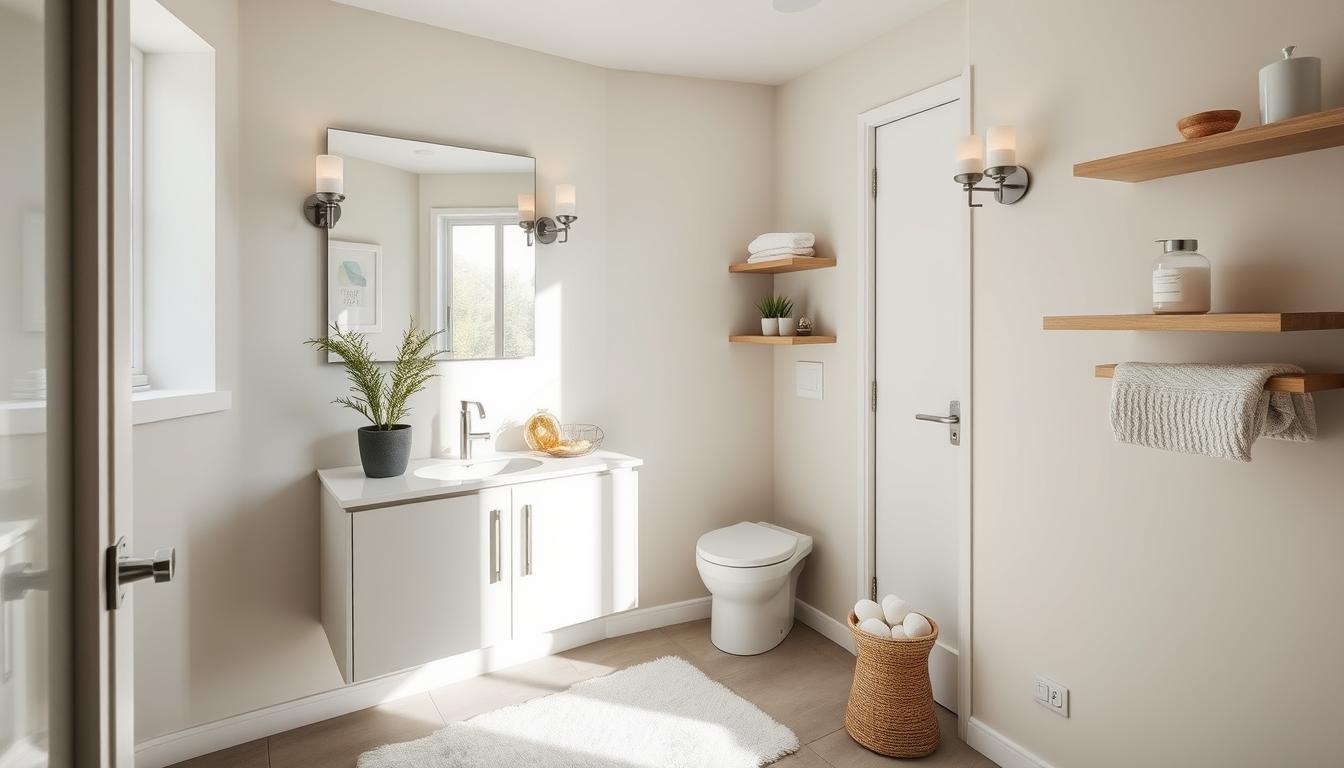 small bathroom decor tips
