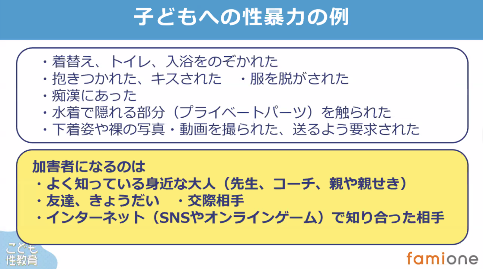 性教育 裸 夏休みスペシャル！こども性教育2024イベント開催レポート 〜保護者向け〜 | 【個人の方向け】ファミワンコラム │ famione（ファミワン）