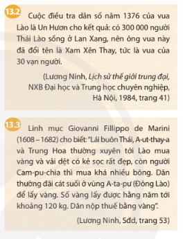 BÀI 13. VƯƠNG QUỐC LÀO