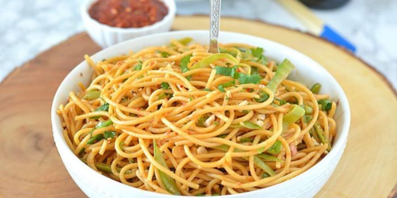Step-by-Step Instructions: How to Make Vegan Asian-Style Angel Hair Stir-Fry Noodles