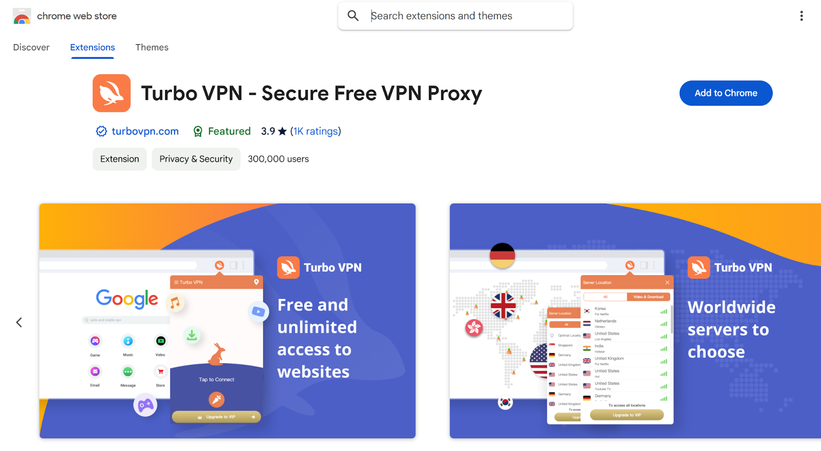 Install Turbo VPN on Redfinger