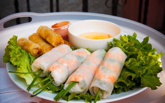 crispy Vietnamese rolls