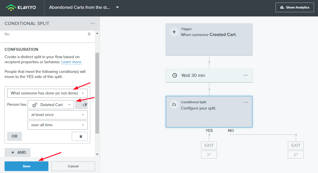 Integration with Klaviyo - Tyche Softwares Documentation