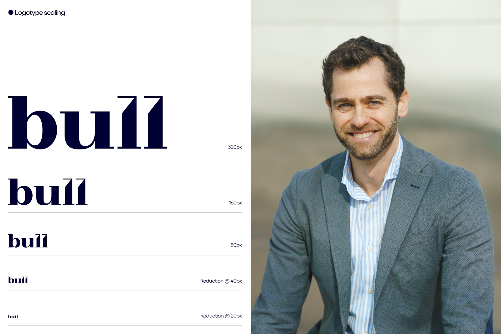 Image from the Bold Branding for Bull Advisors: A Vision of Sophistication article on Abduzeedo