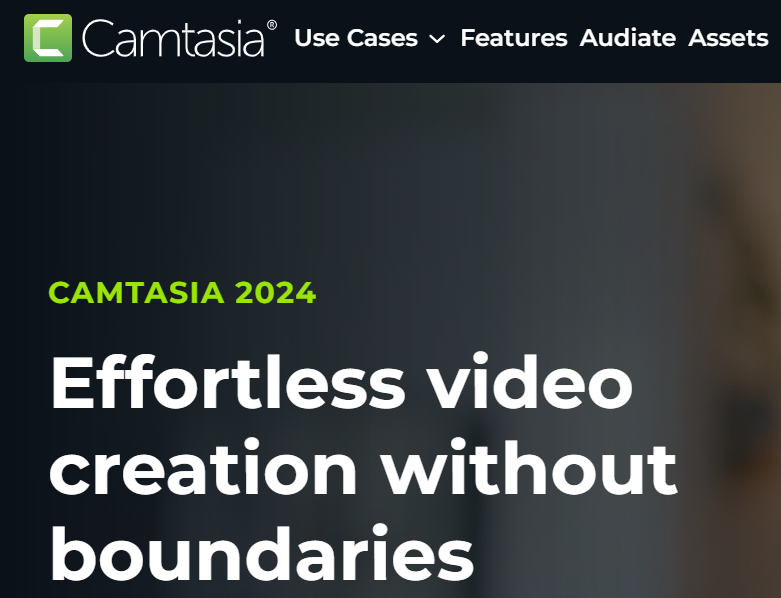 Camtasia: Video Capture with SCORM Export