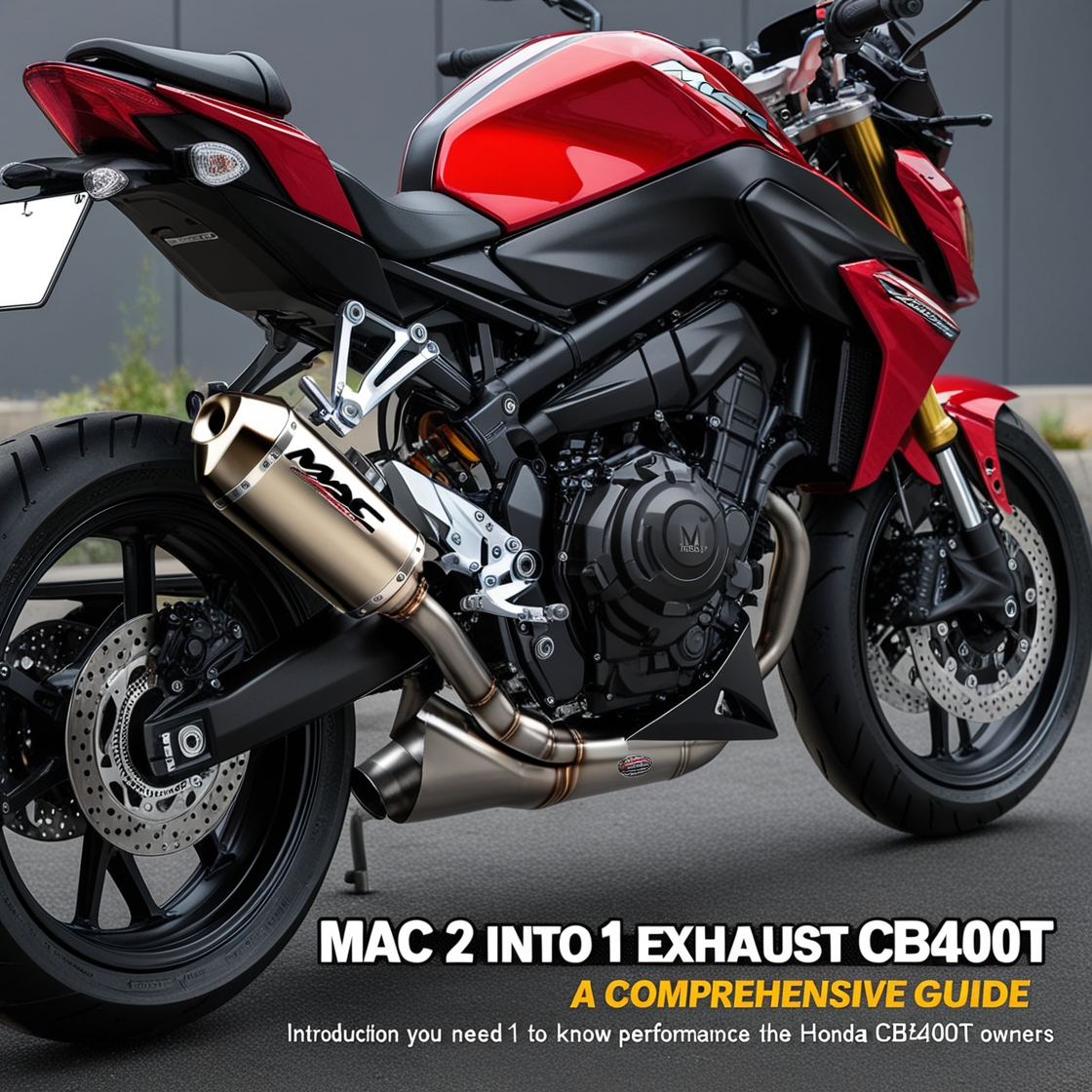 Mac 2 into 1 Exhaust CB400T