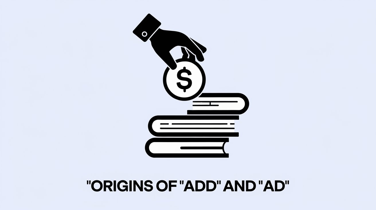 Origins of “Add” and “Ad”