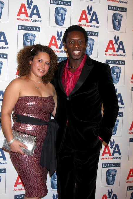 Hakeem Kae-Kazim and Wife Photo 