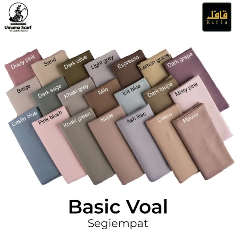 Warna-Warna Pastel jilbab umama