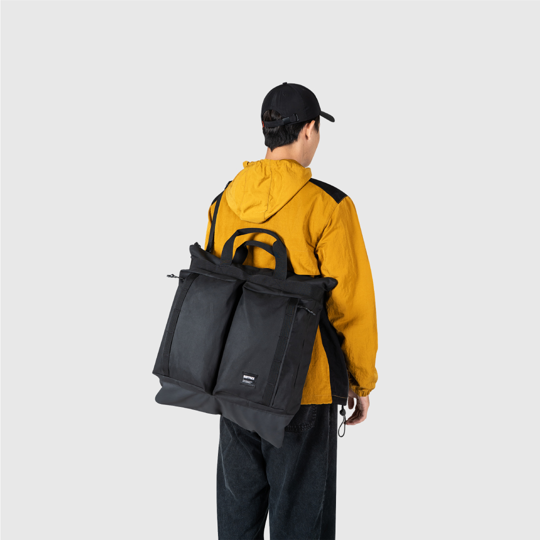 2 mode Bodypack Greystone 2.0 Laptop Tote Bag - Sling bag