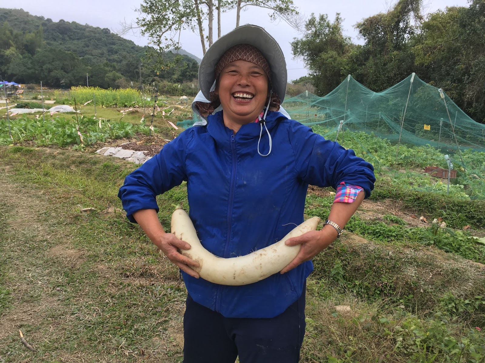 LoCoFARMS本地種植的白蘿蔔以及農夫, Echo Asia Communications