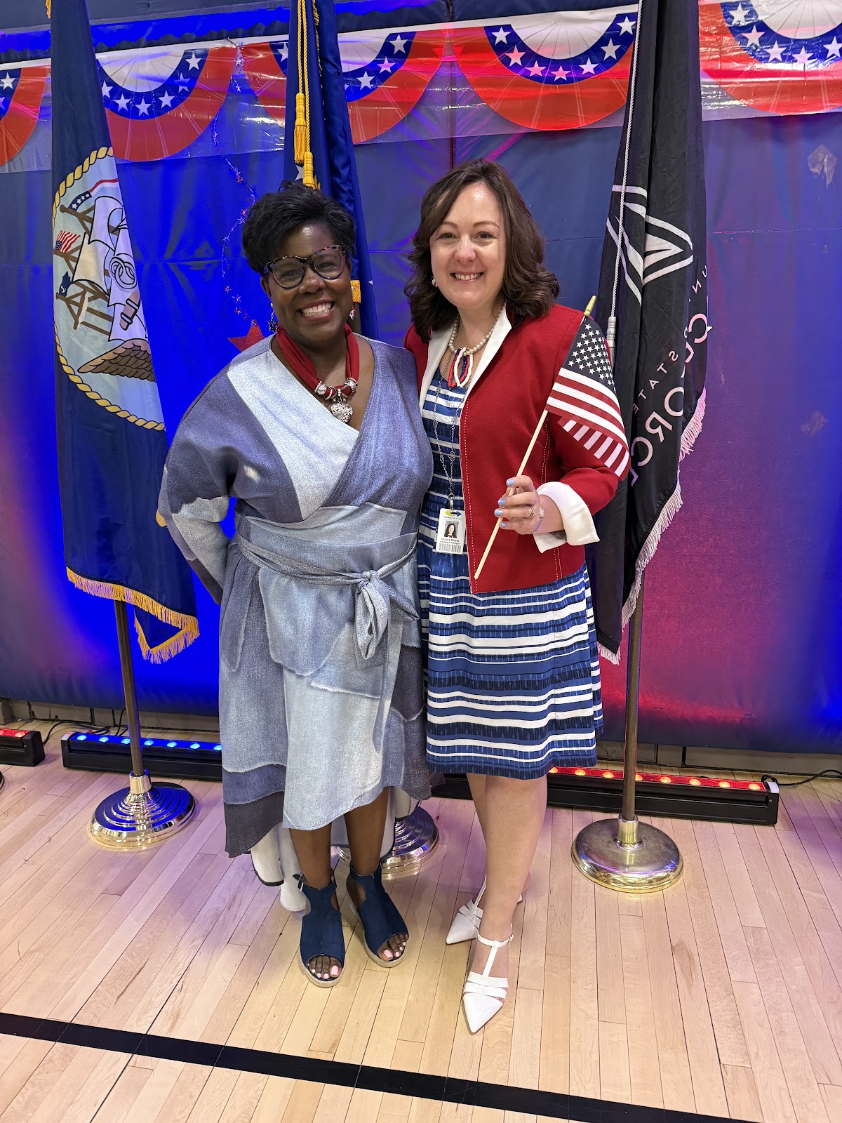 Stark admin at Flag Day Celebration