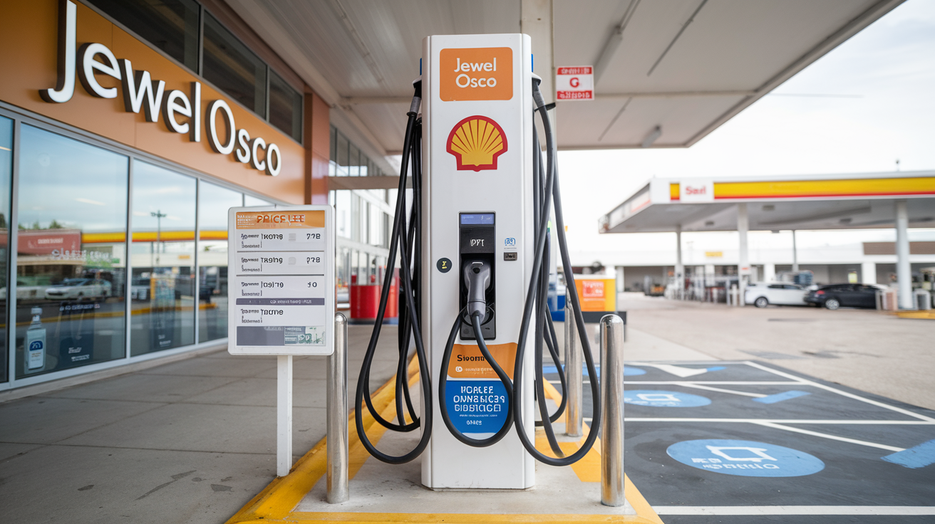 jewel osco shell charging station cost